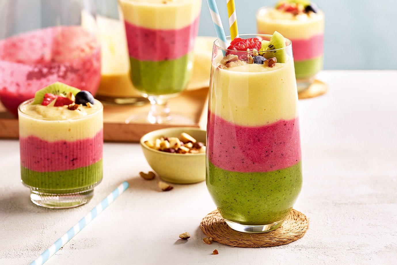 3-layer-fruit-smoothie