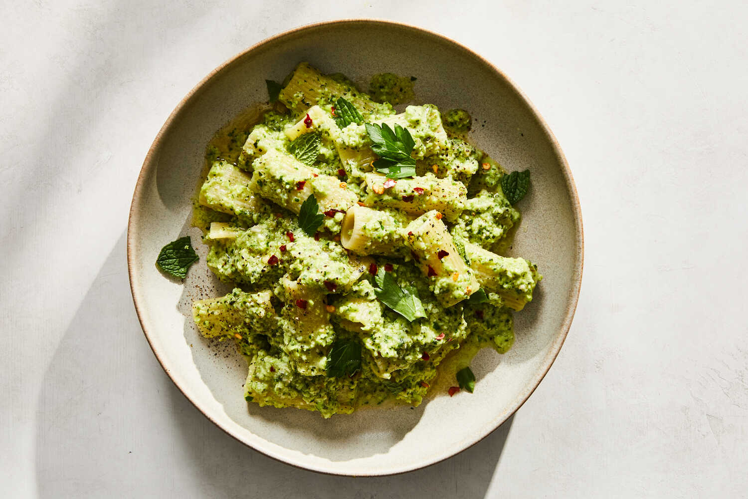 arugula-scramble-with-kale-pesto-recipe