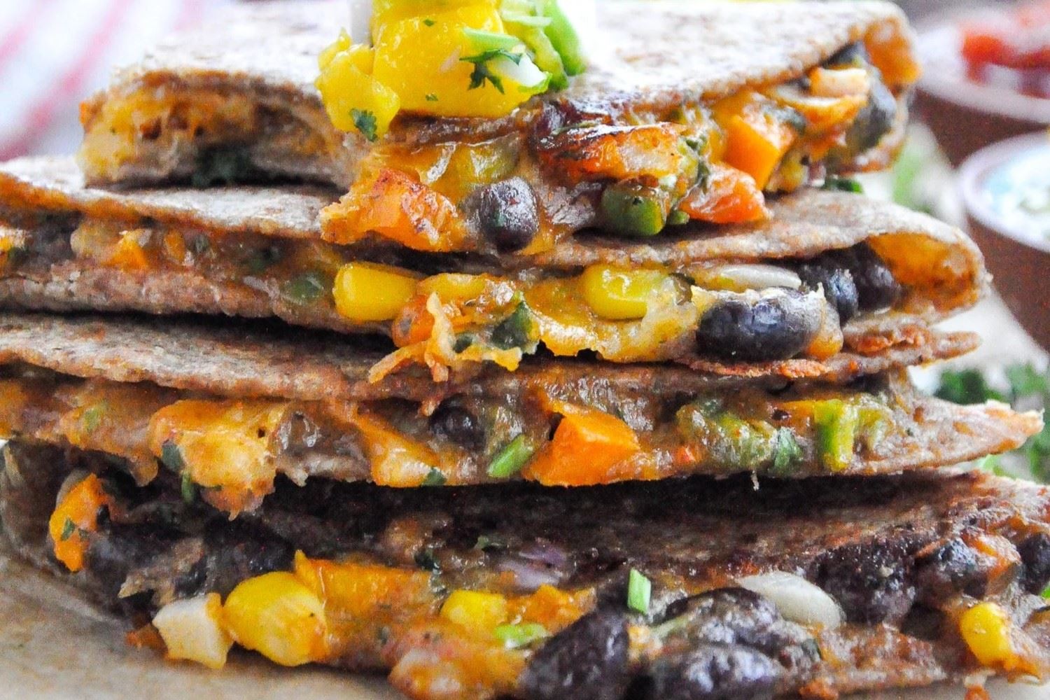 mango-black-bean-quesadillas-recipe