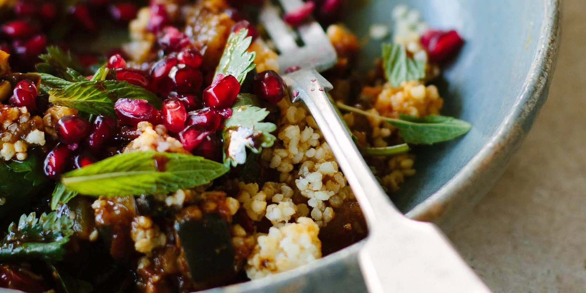 minty-millet-and-pomegranate-salad-recipe