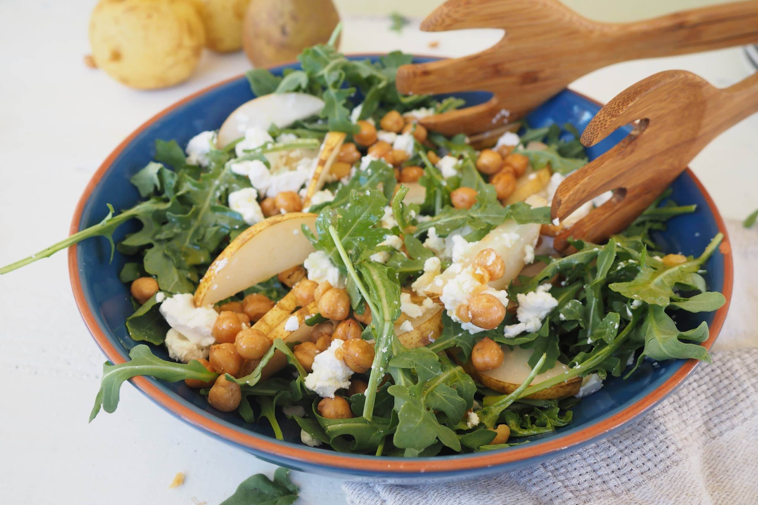 pear-and-arugula-chickpea-salad-recipe