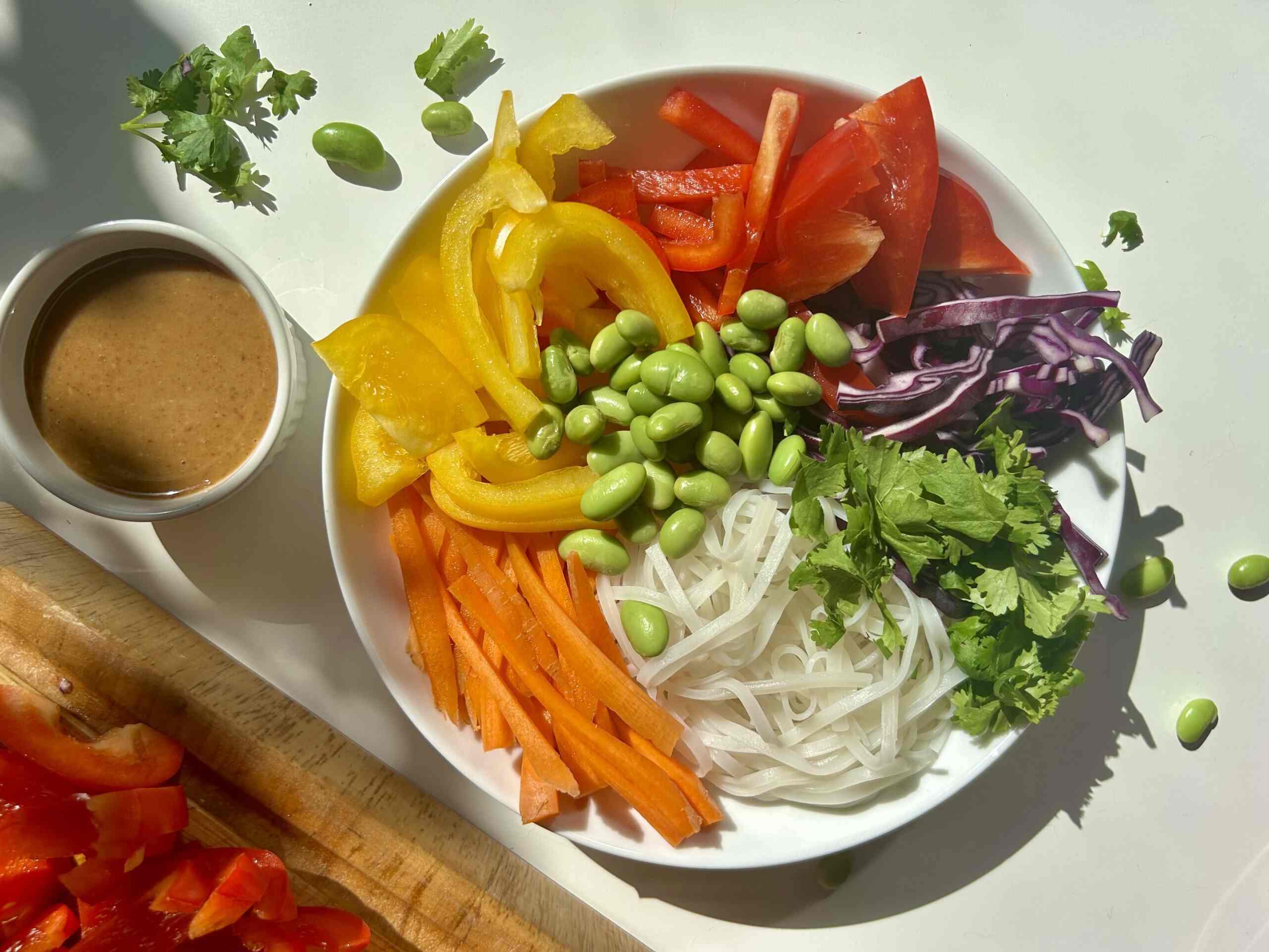 rainbow-bowls-with-almond-ginger-dressing