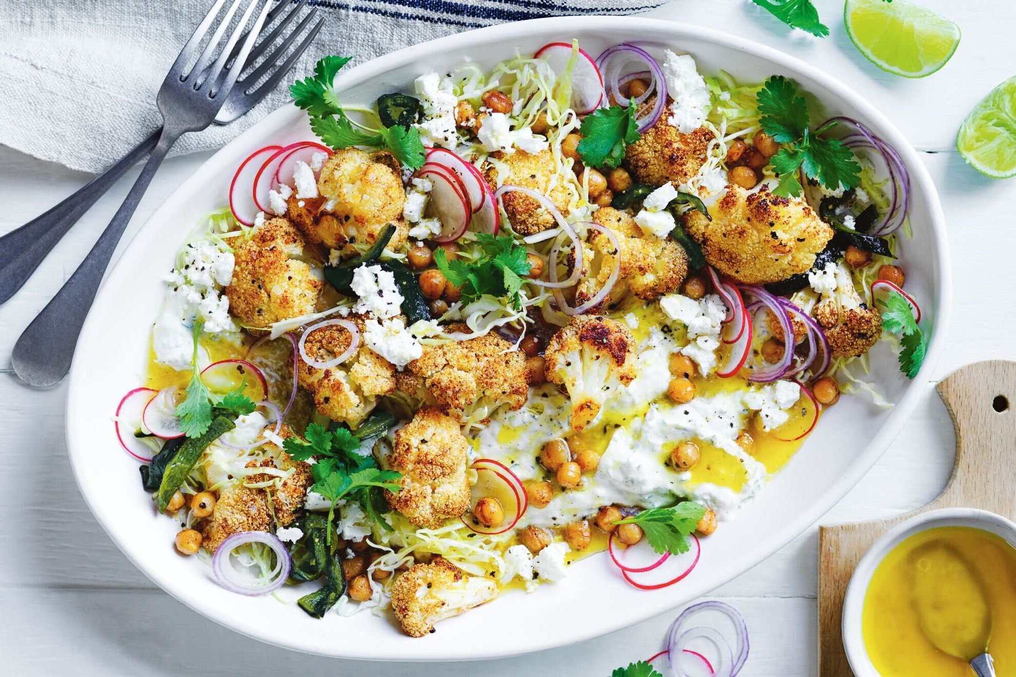 roasted-cauliflower-salad