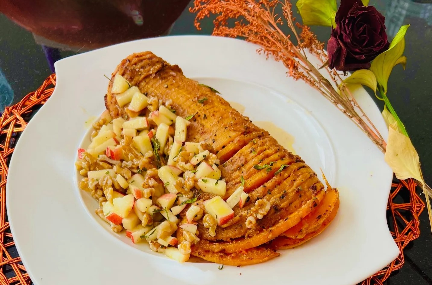 roasted-squash-with-apple-salsa-recipe