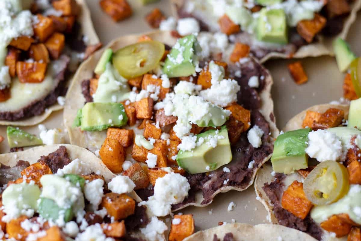 spicy-sweet-potato-and-avocado-tostadas-recipe