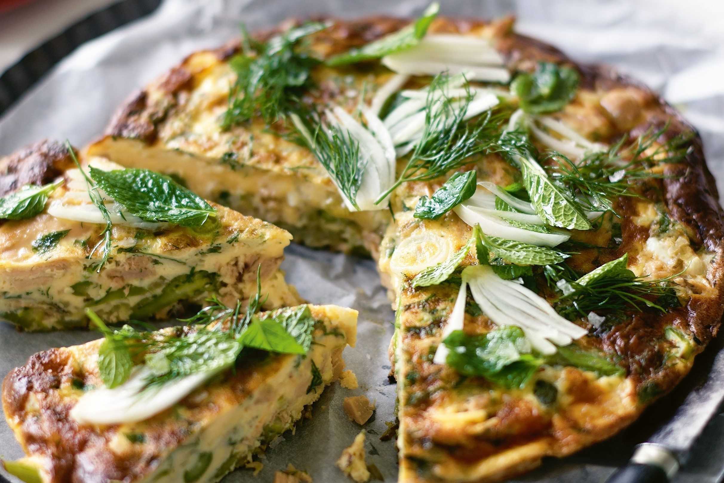 spring-onion-and-asparagus-frittata-recipe