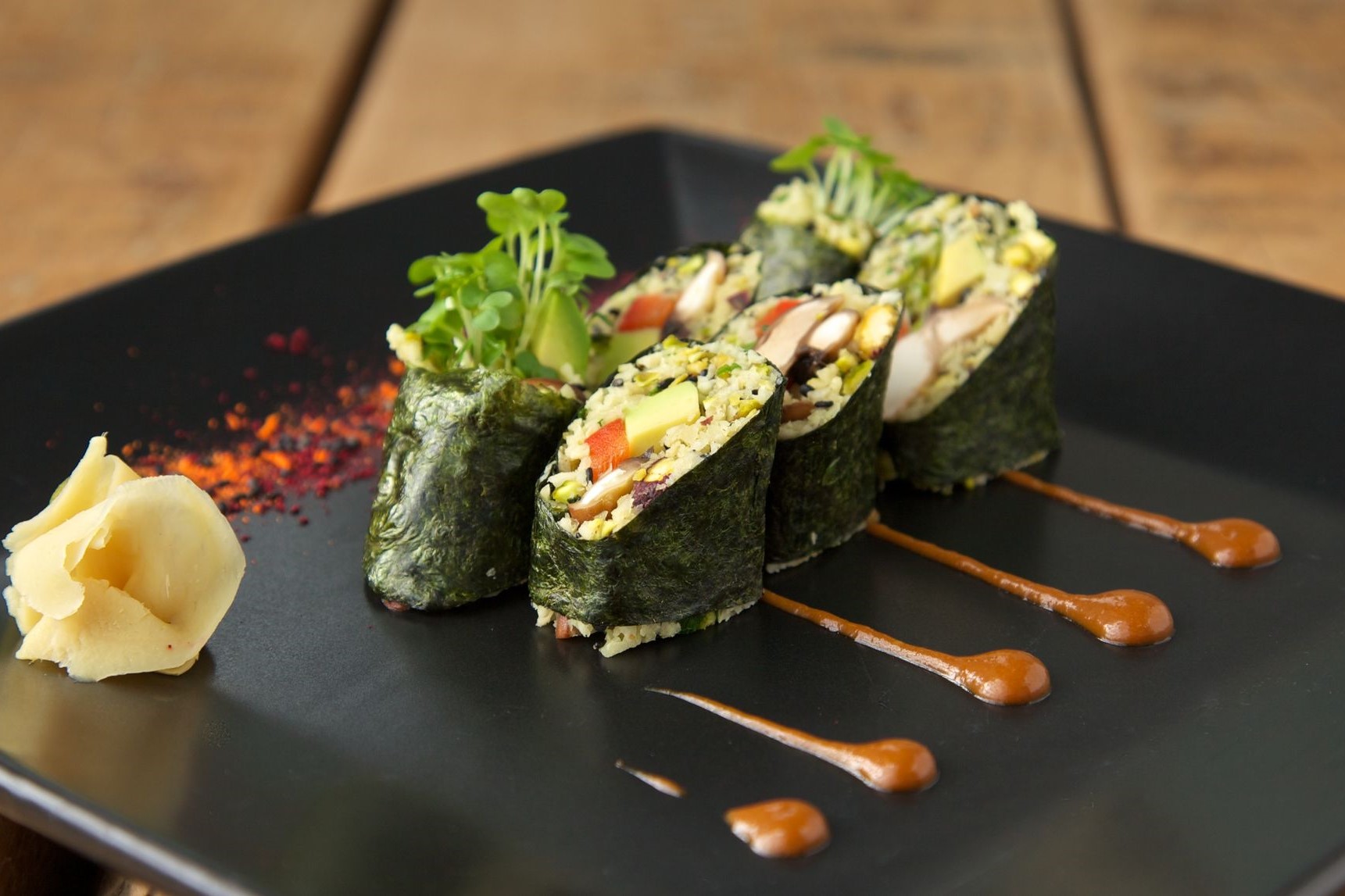 veggie-sushi-with-sunflower-miso-paste-recipe