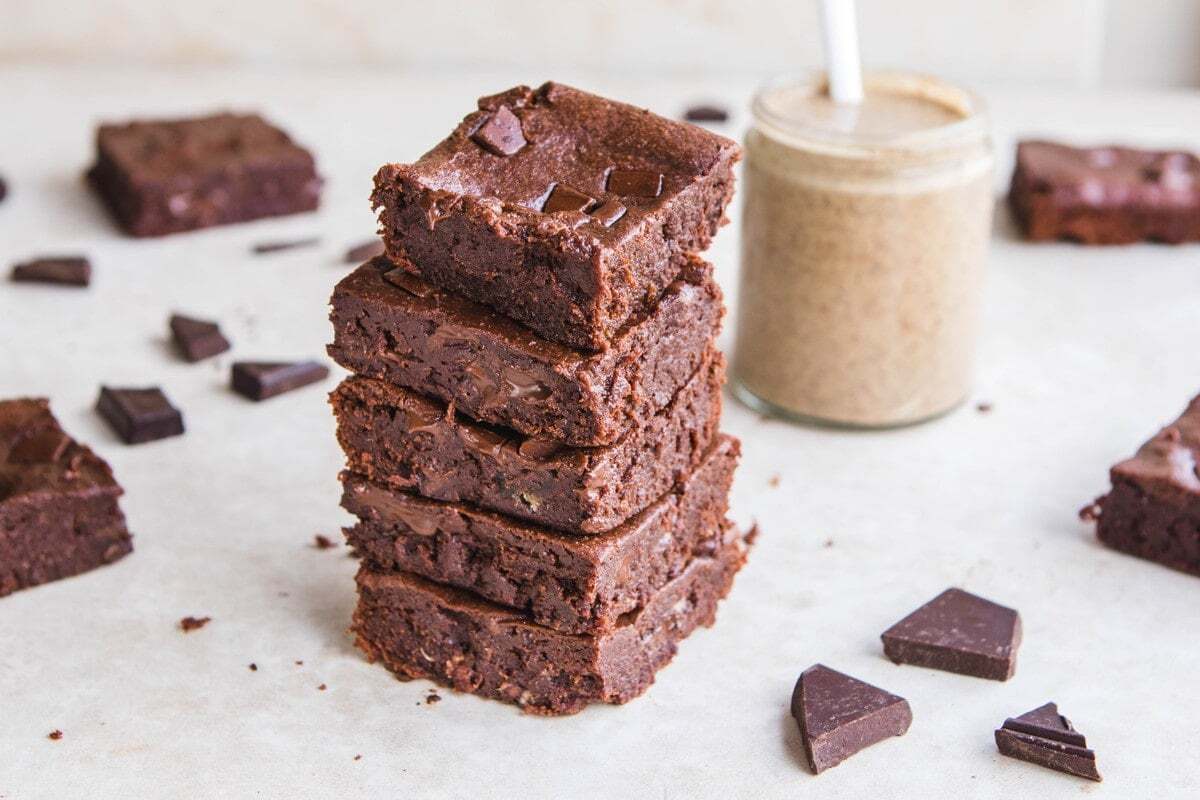 almond-butter-brownies-recipe