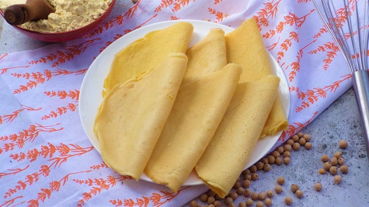 Chickpea Crepes Recipe | LynneCurry