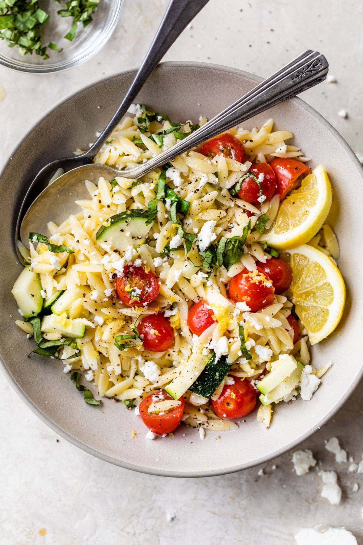 lemon-herb-orzo-salad-recipe