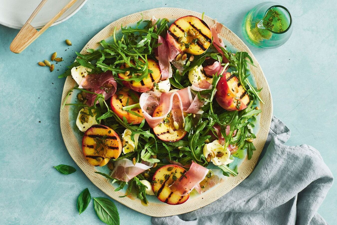 peach-prosciutto-salad-recipe