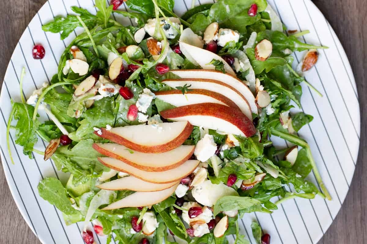 Pear and Gorgonzola Salad Recipe | LynneCurry