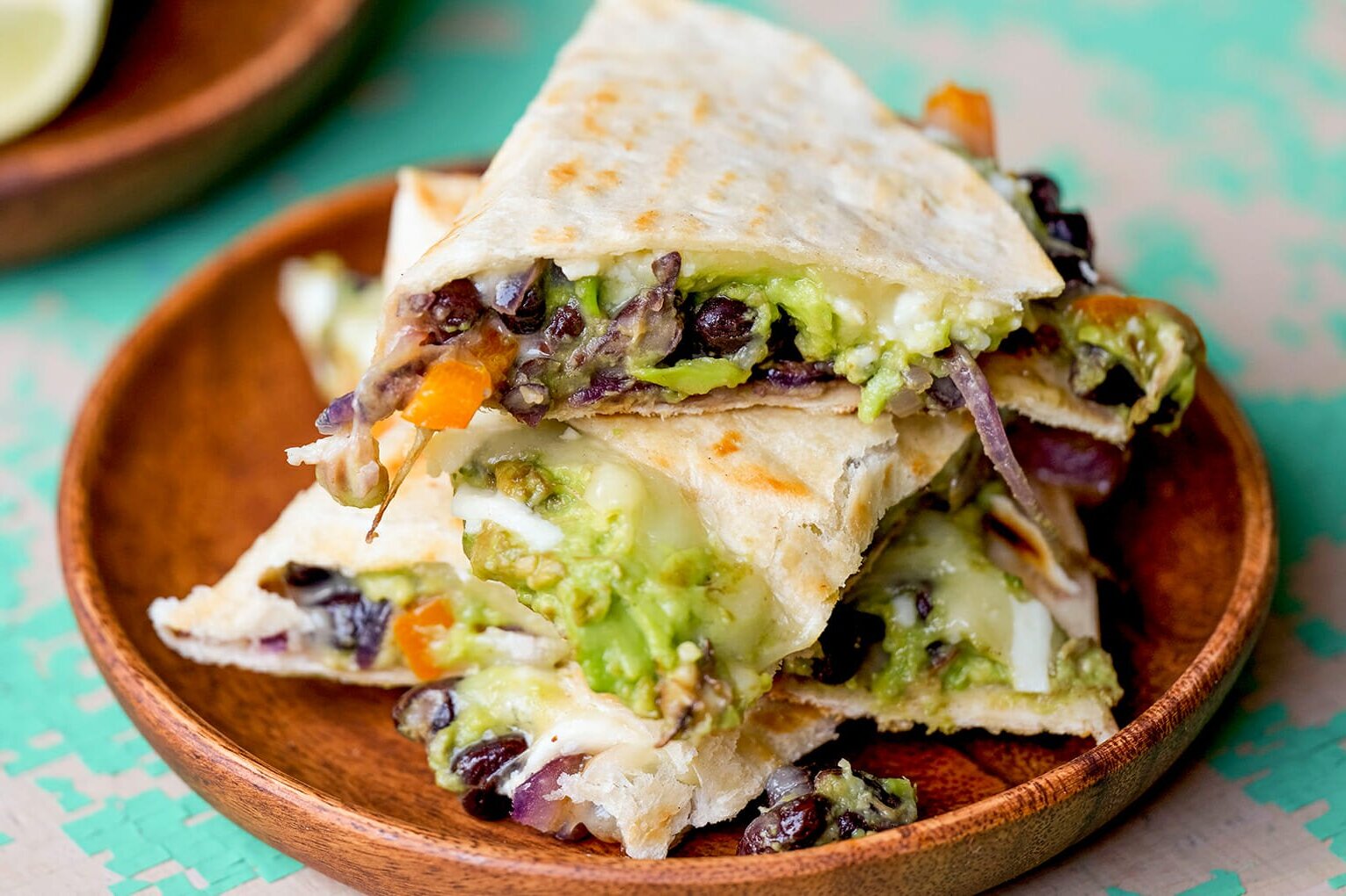 avocado-black-bean-quesadillas-recipe