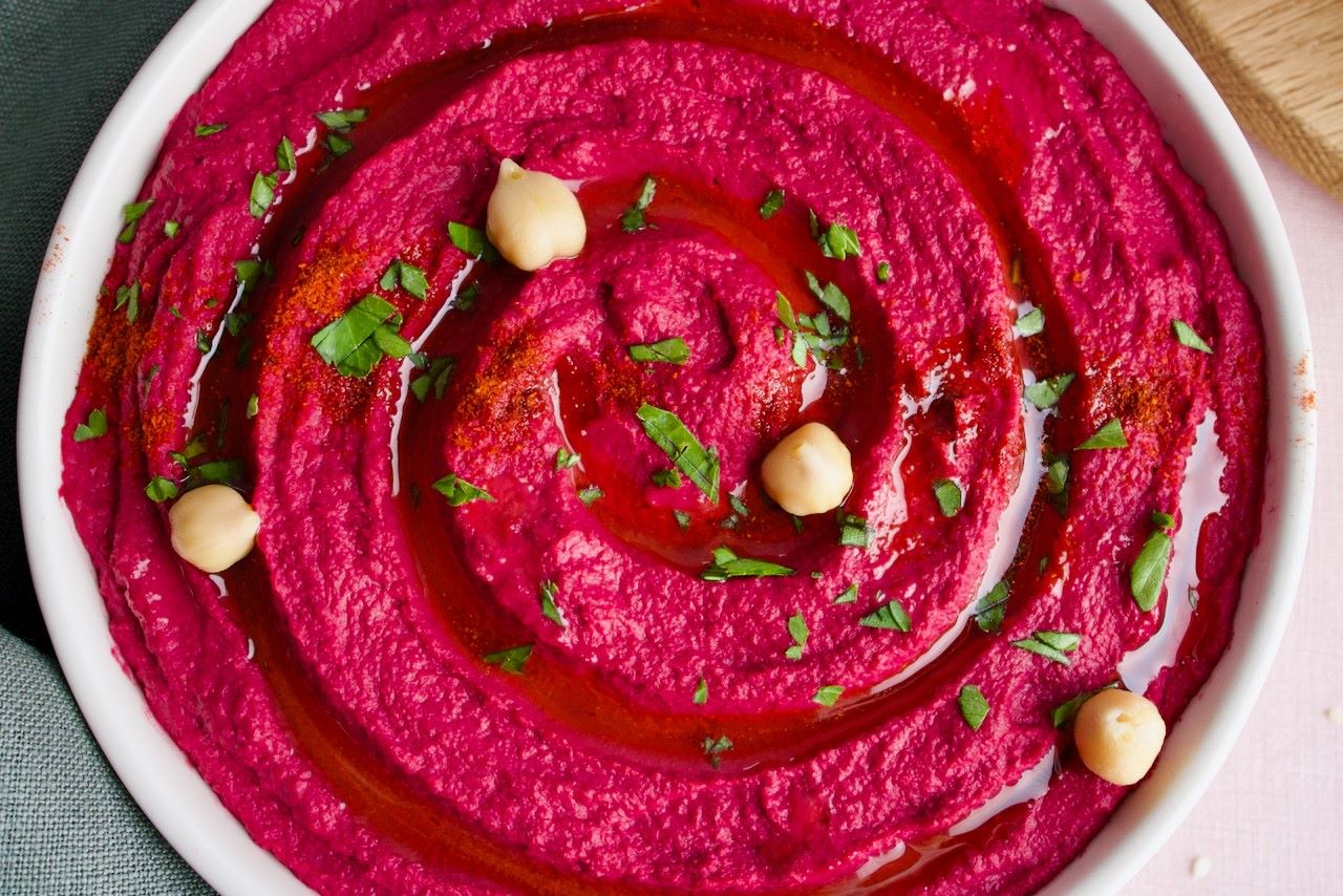 beet-hummus-peppers-recipe