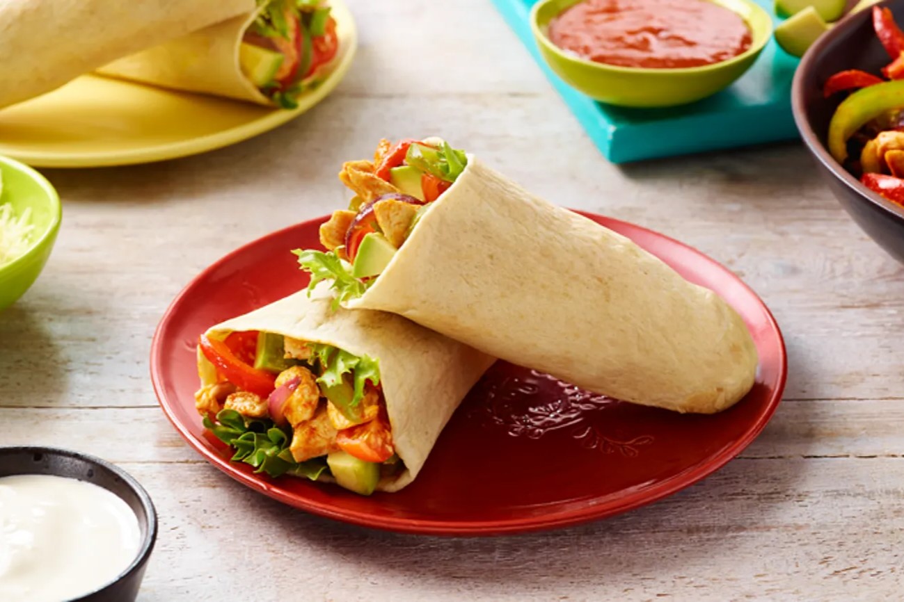 chicken-fajita-wraps-recipe