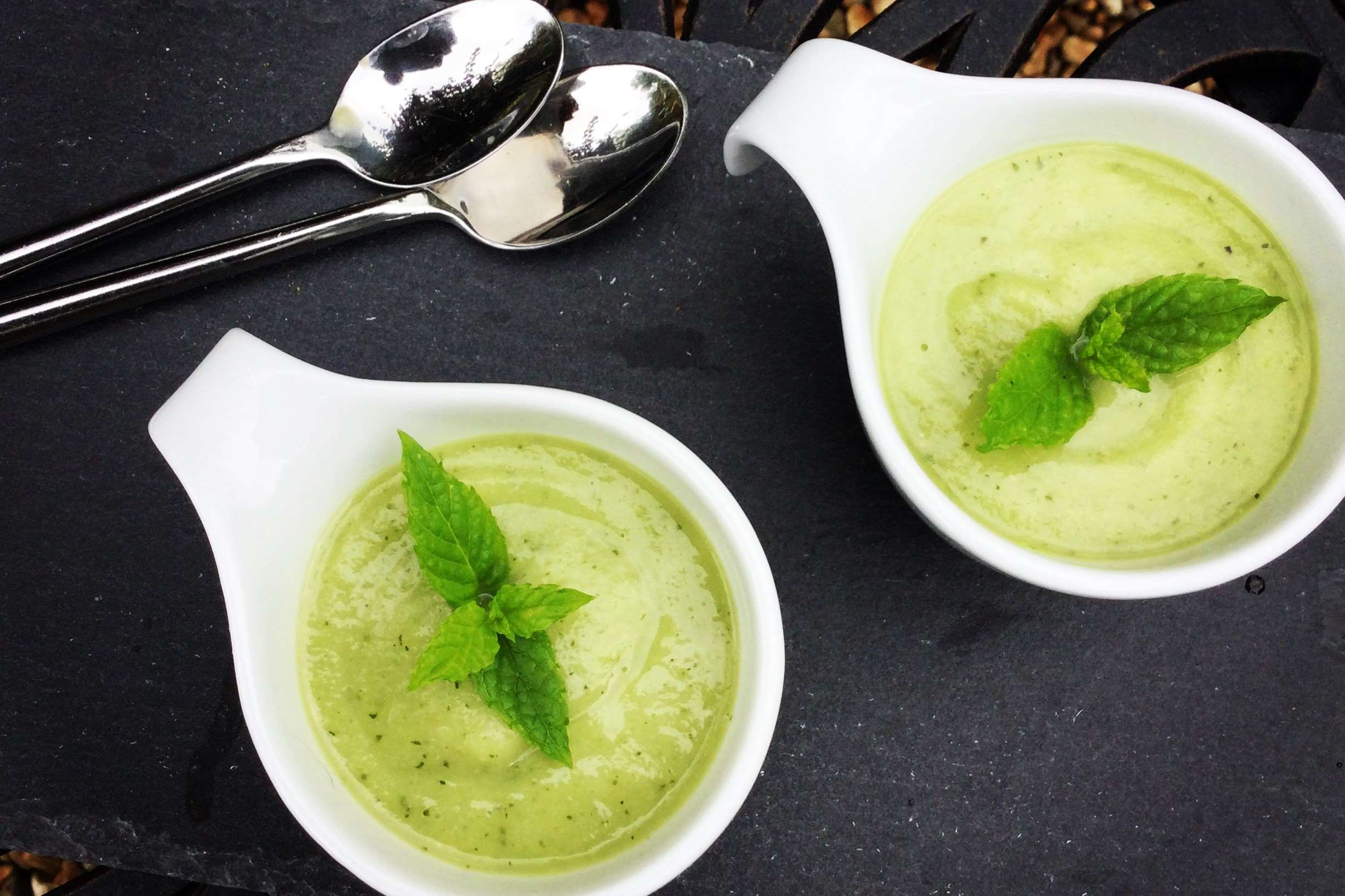 Cucumber Mint Soup Recipe | LynneCurry