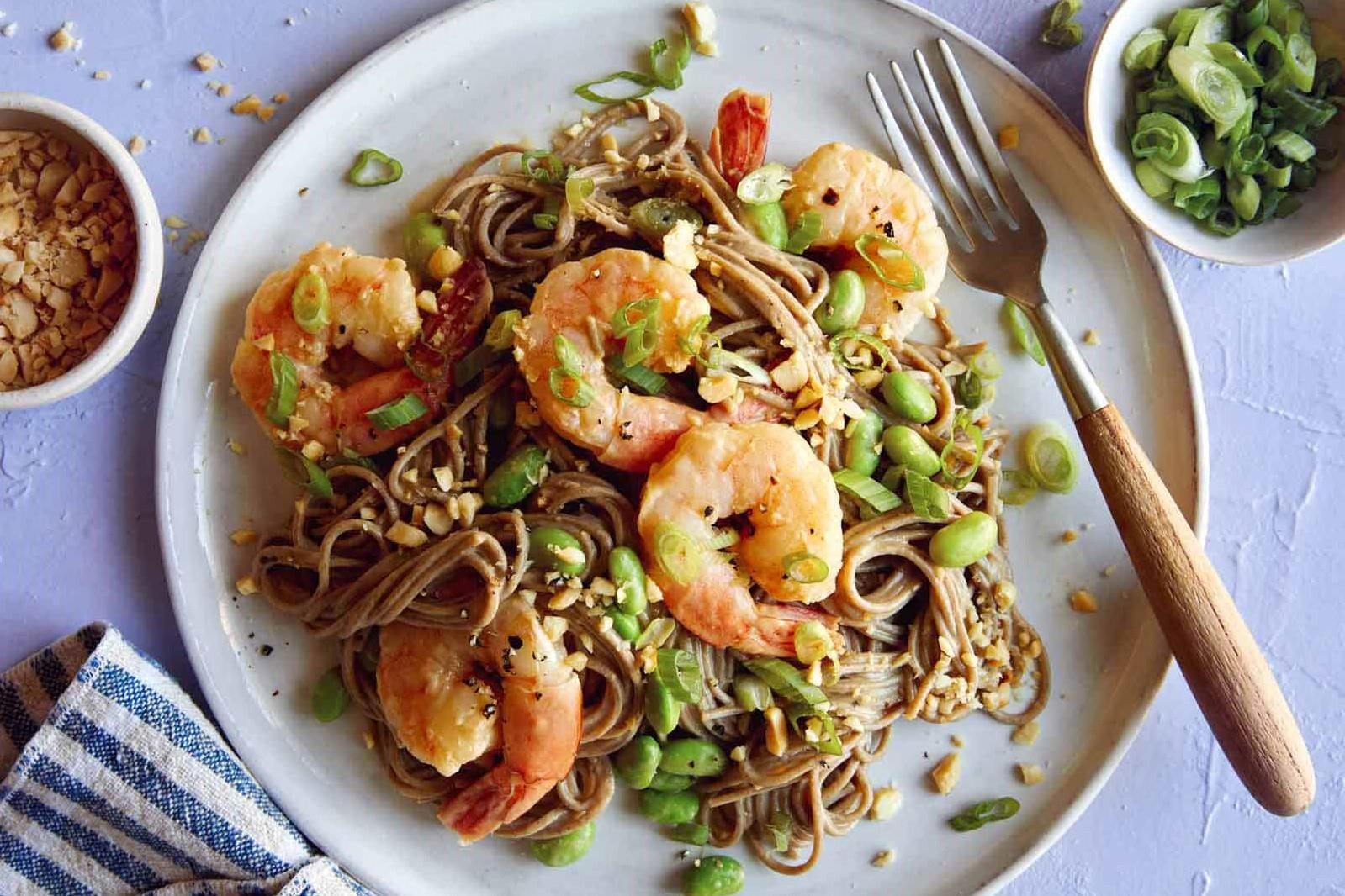 garlic-shrimp-soba-noodles-recipe