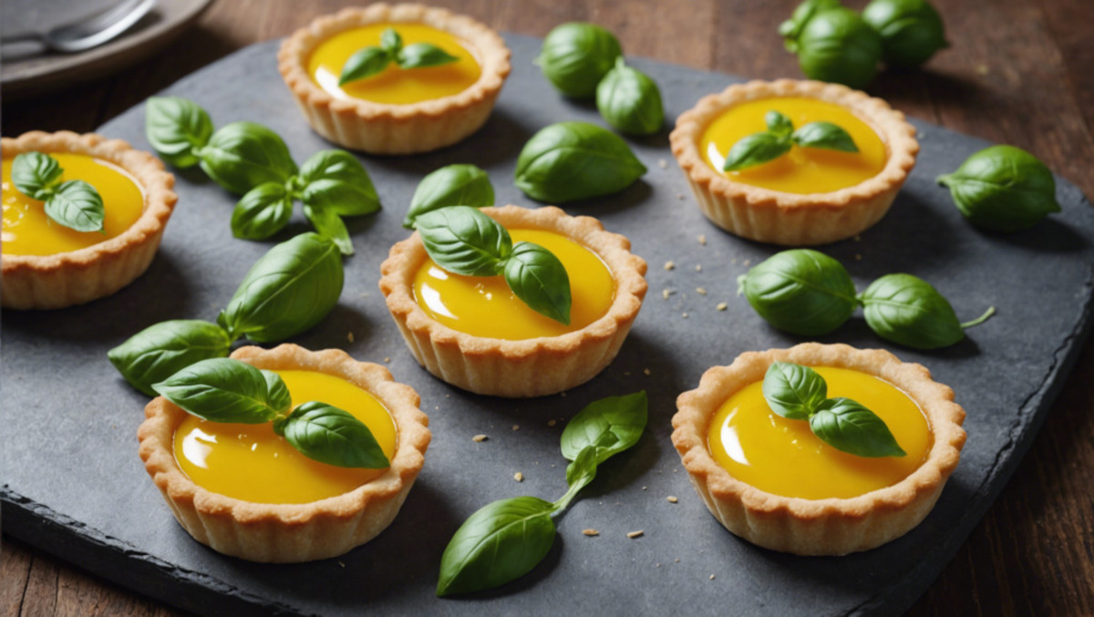 Lemon Basil Tart Recipe | LynneCurry