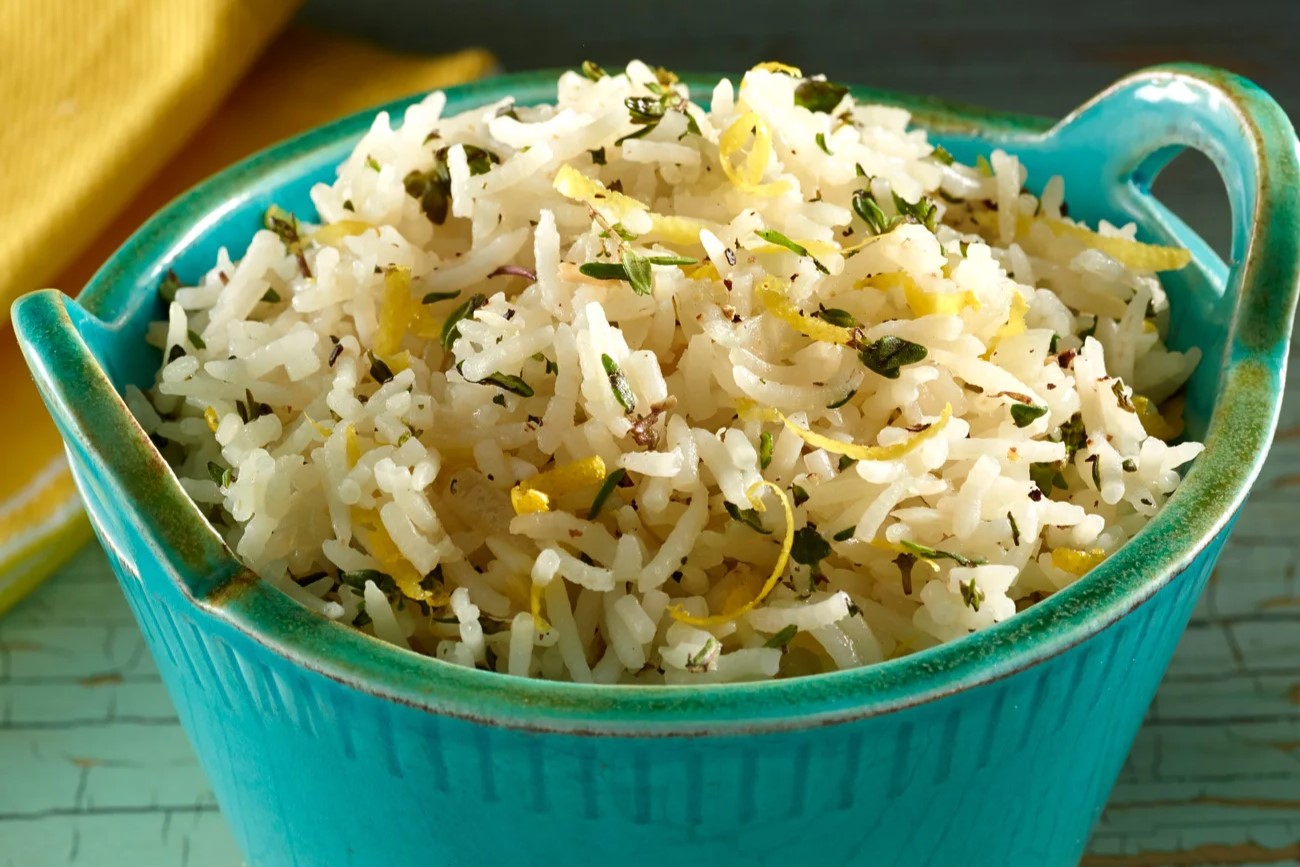 Lemon Herb Rice Recipe | LynneCurry