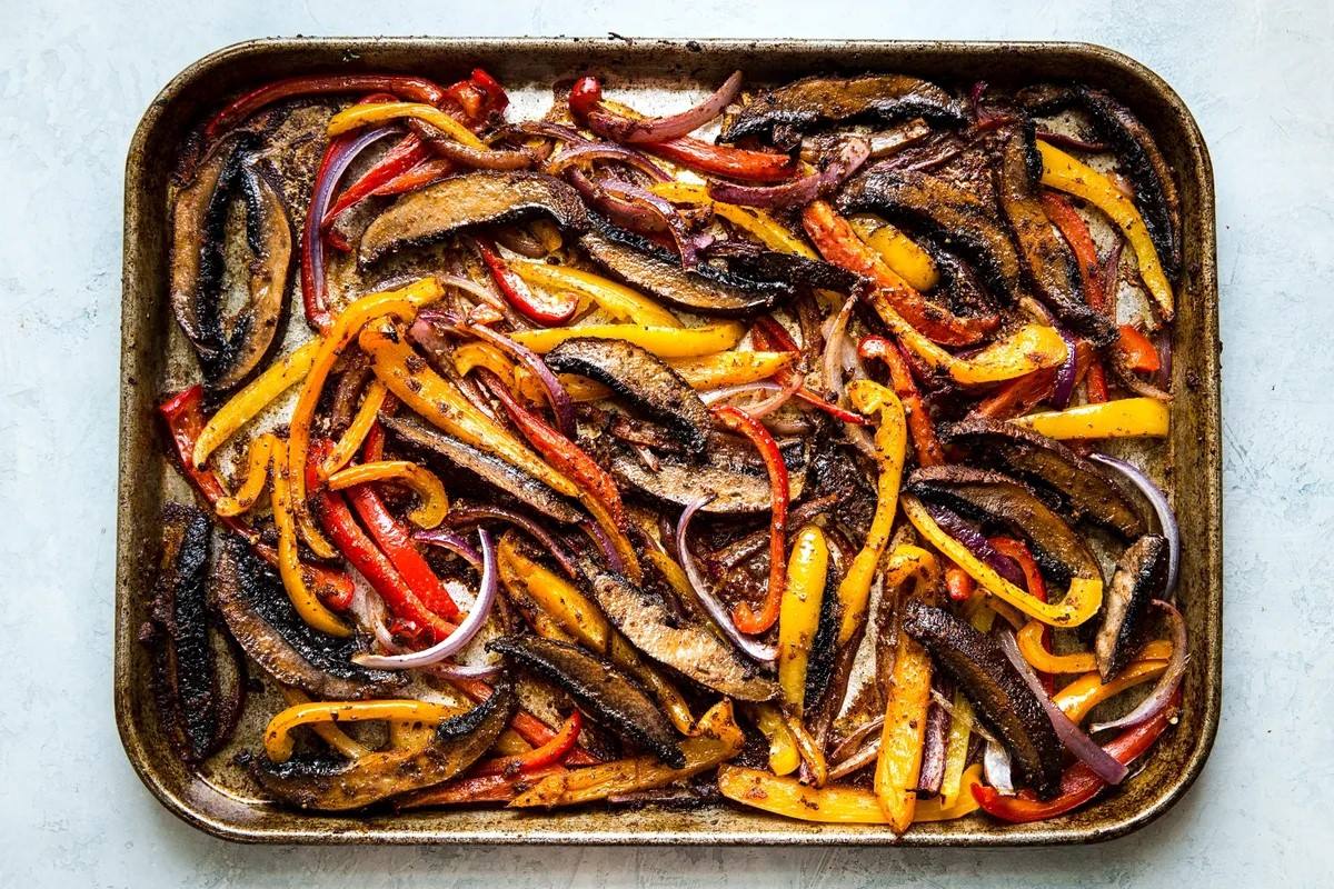 mushroom-bell-pepper-fajitas-recipe