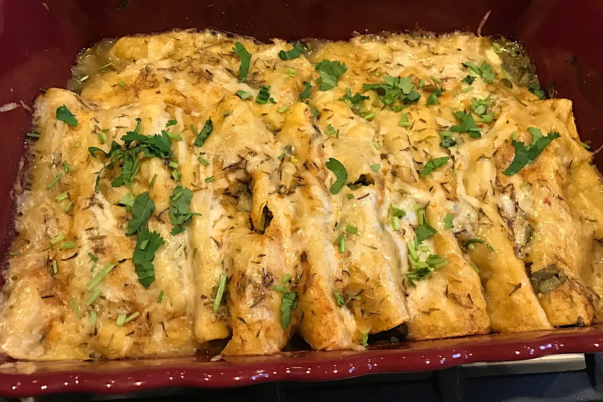 mushroom-swiss-chard-enchiladas-recipe