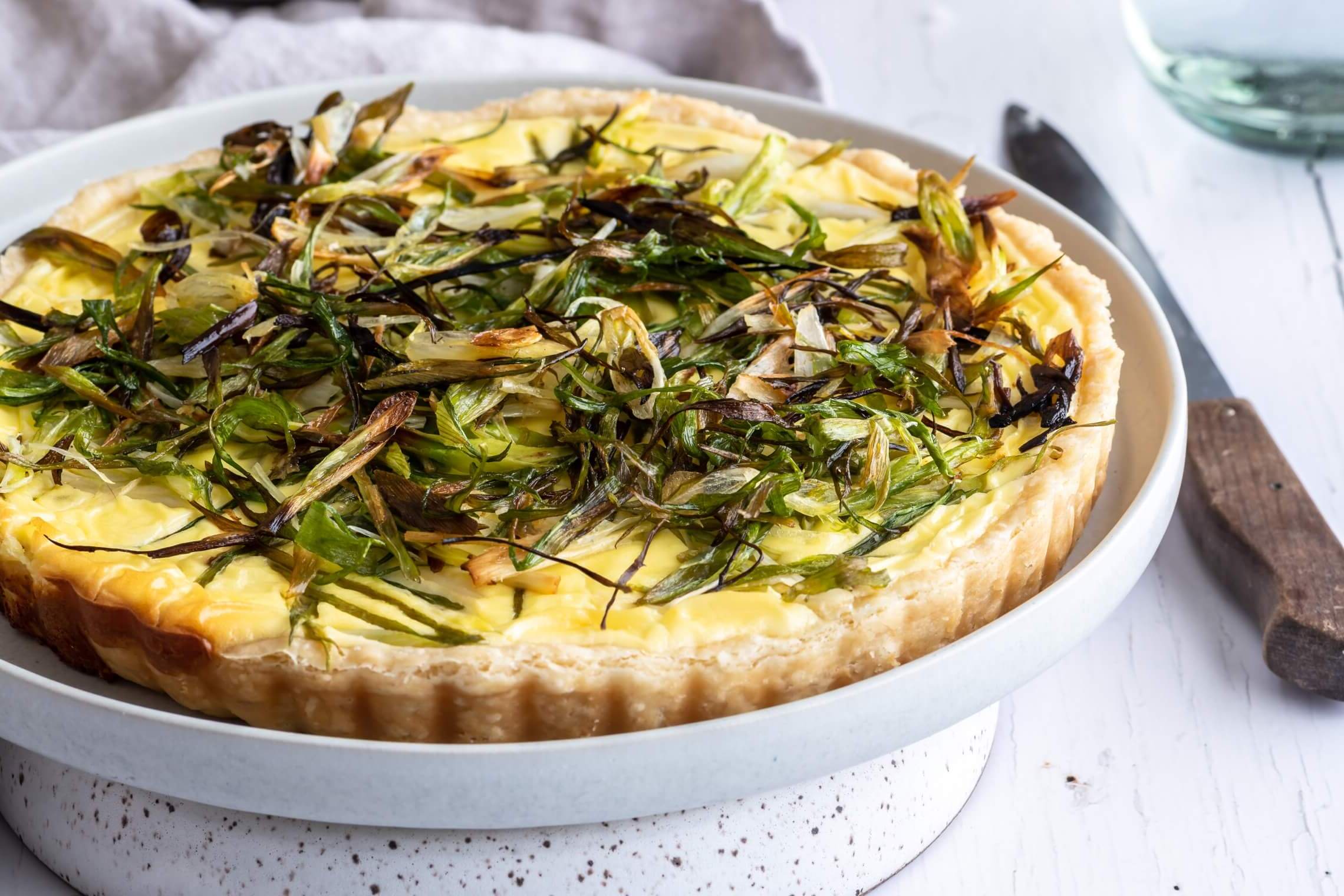 Caramelized Onion and Goat Cheese Tart Recipe | LynneCurry