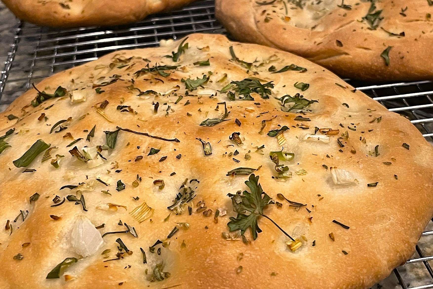 Onion Herb Focaccia Recipe | LynneCurry