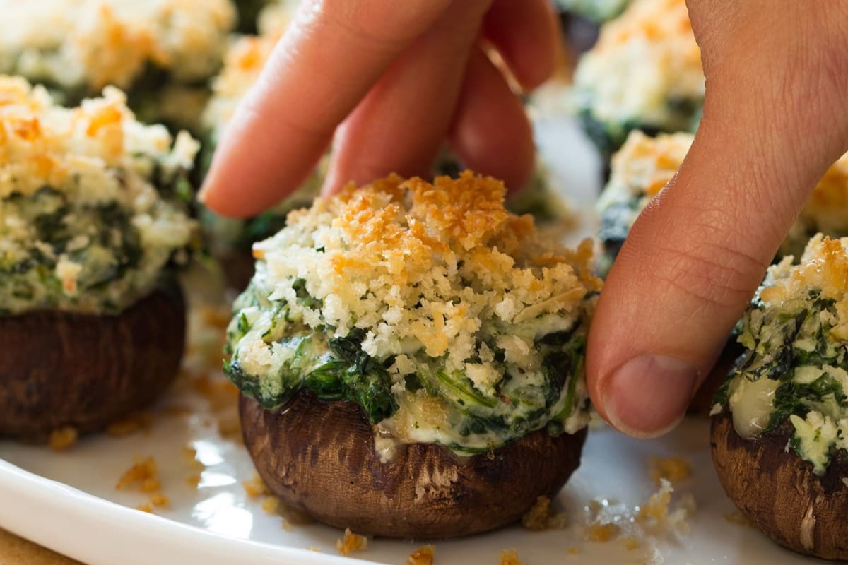 spinach-stuffed-mushrooms-recipe