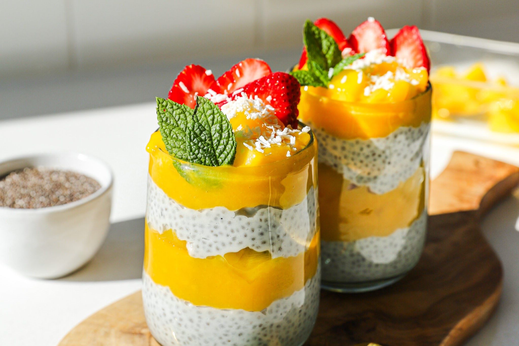 Coconut Mango Parfait Recipe | LynneCurry