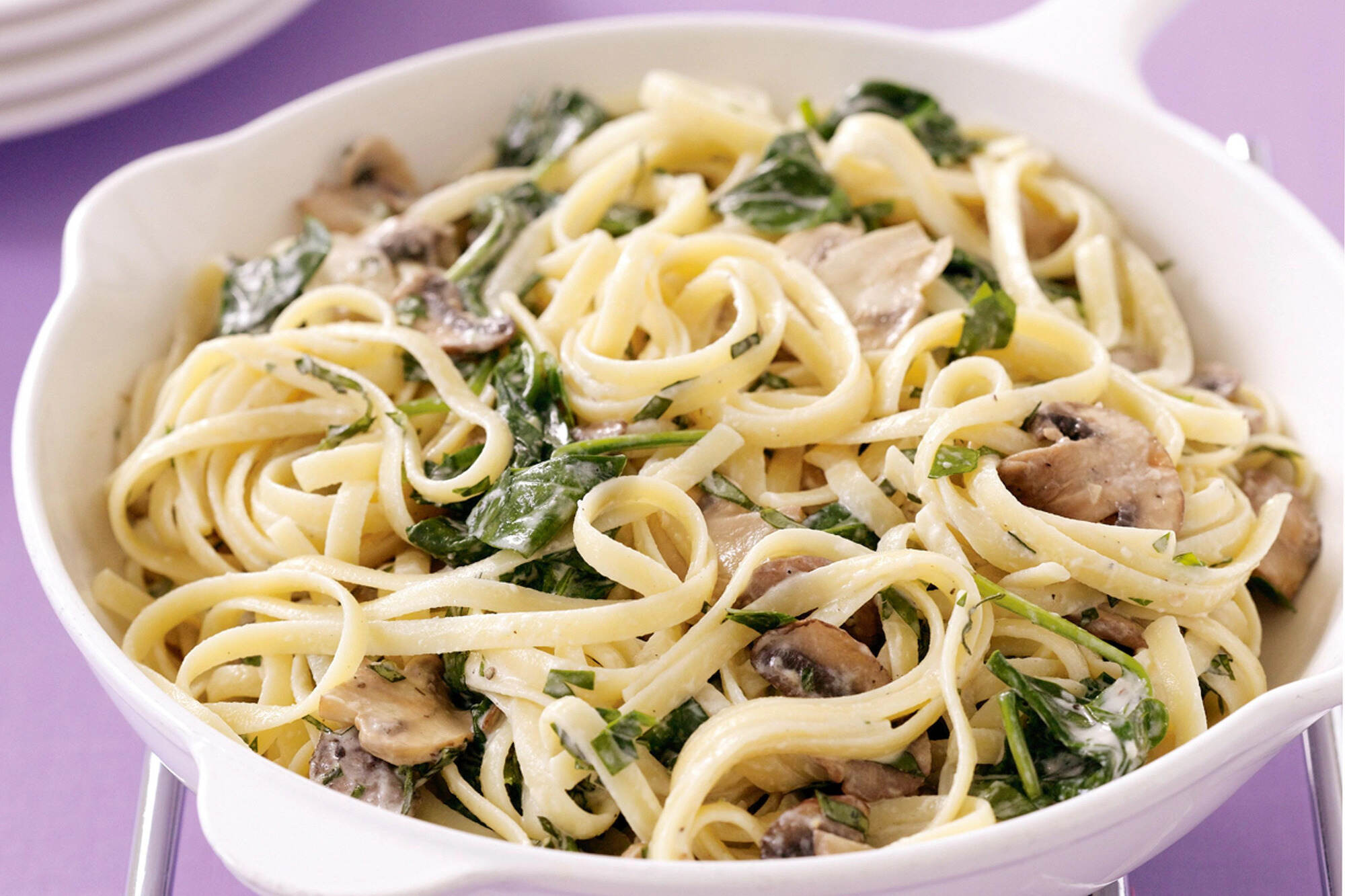 spinach-and-mushroom-alfredo-recipe