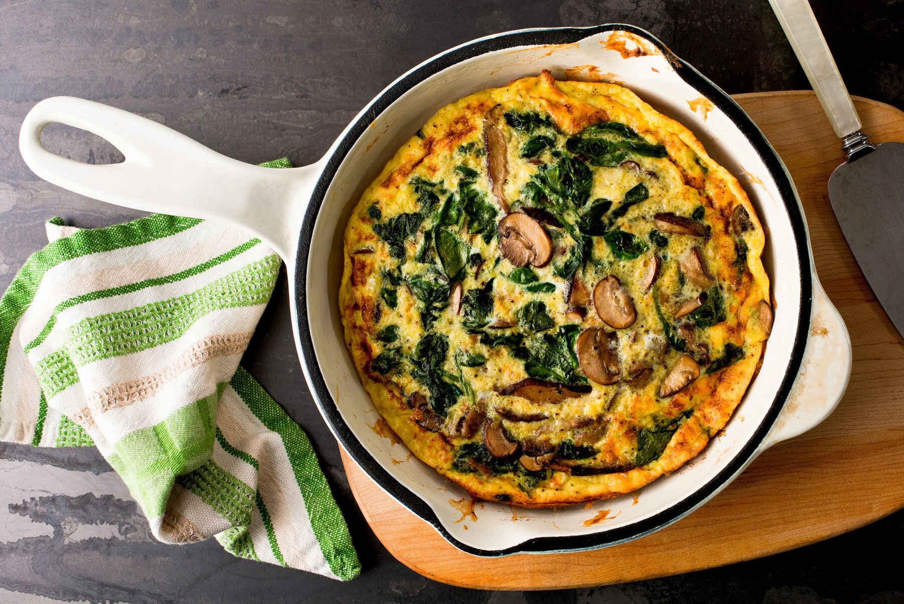 spinach-mushroom-frittata-recipe