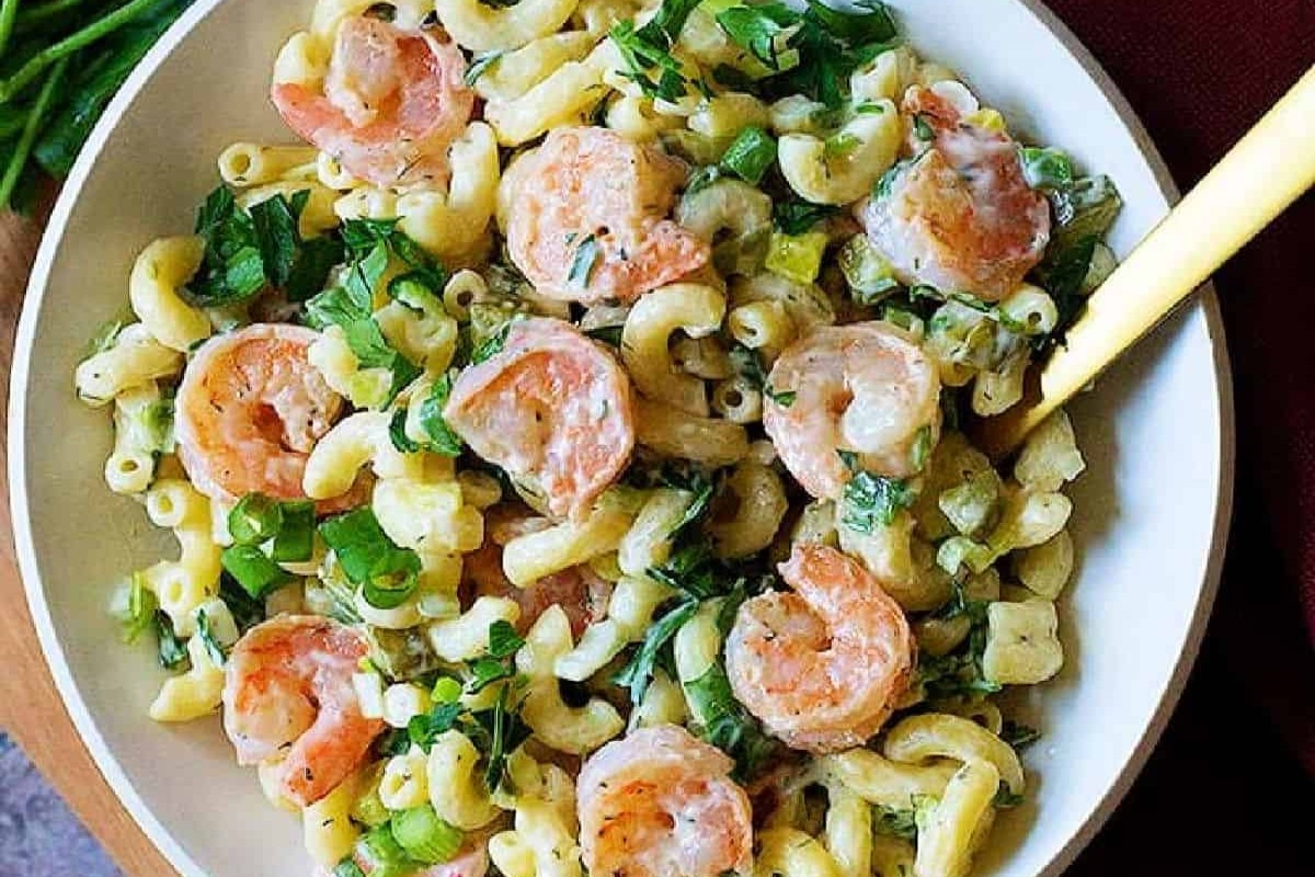 shrimp-and-pasta-shell-salad-recipe